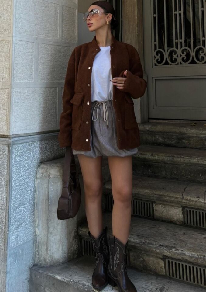 Kadın Suni Kürk Ceket