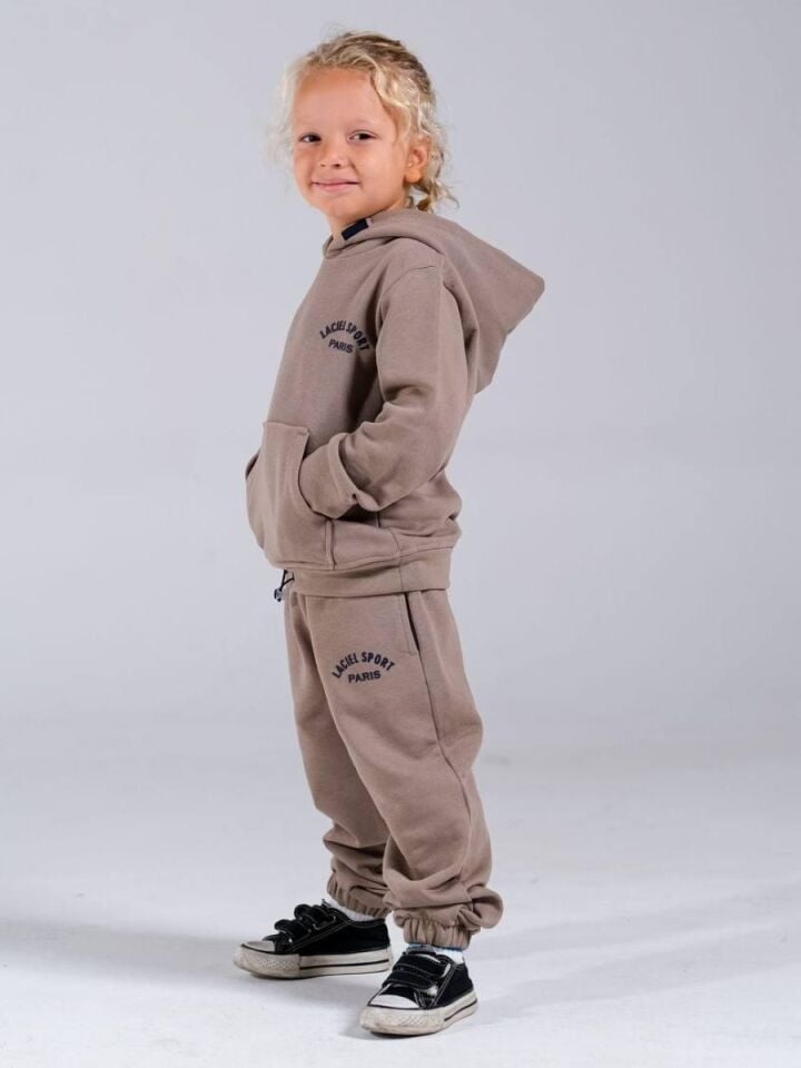 Erkek Çocuk Kapüşonlu Eşofman Takım