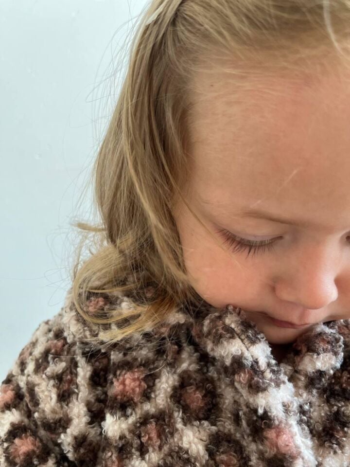 Kız Çocuk Leopar Mont