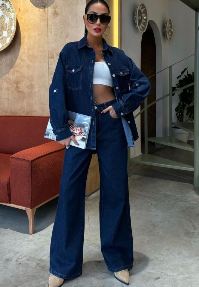 Kadın Denim Takım