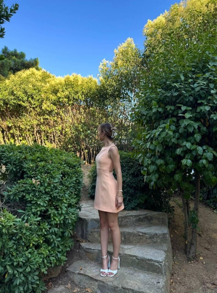 Kadın A Kesim Mini Elbise