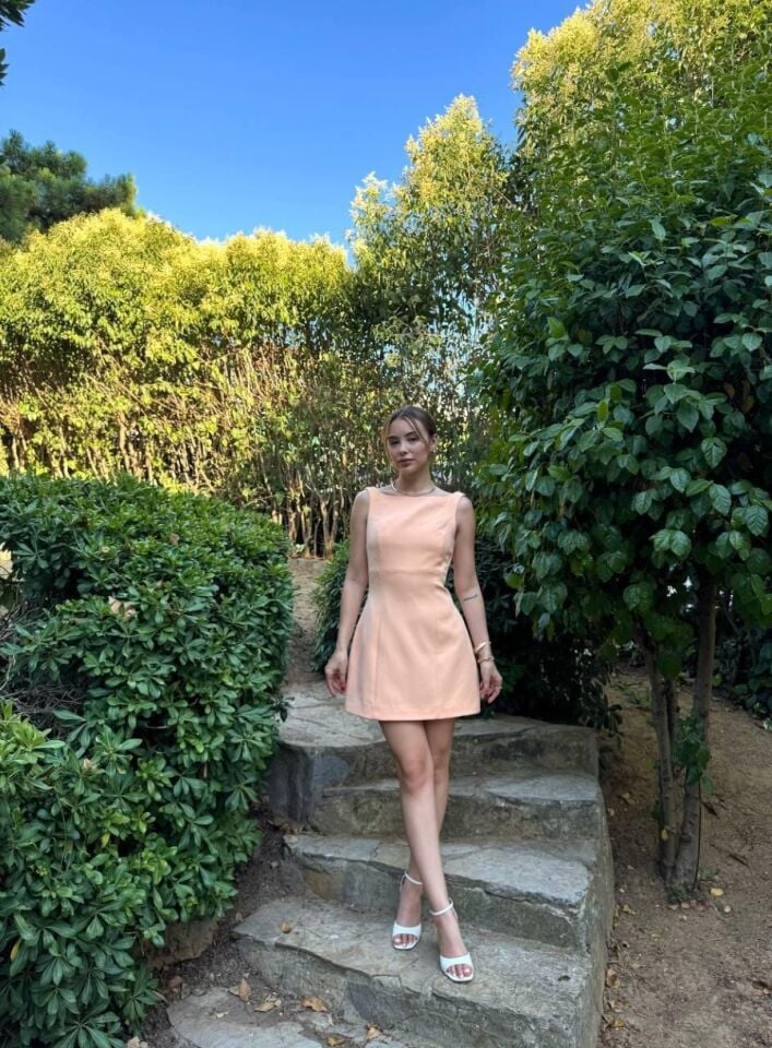 Kadın A Kesim Mini Elbise