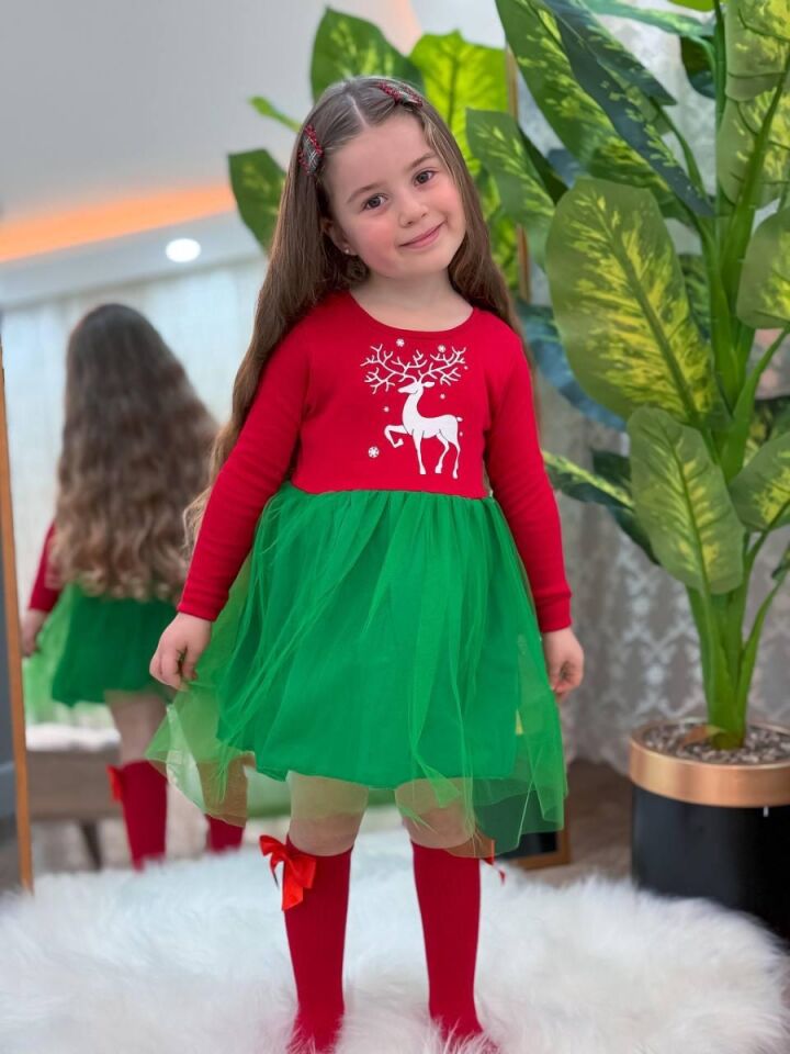 Kız Çocuk Yeni Yıl Elbisesi