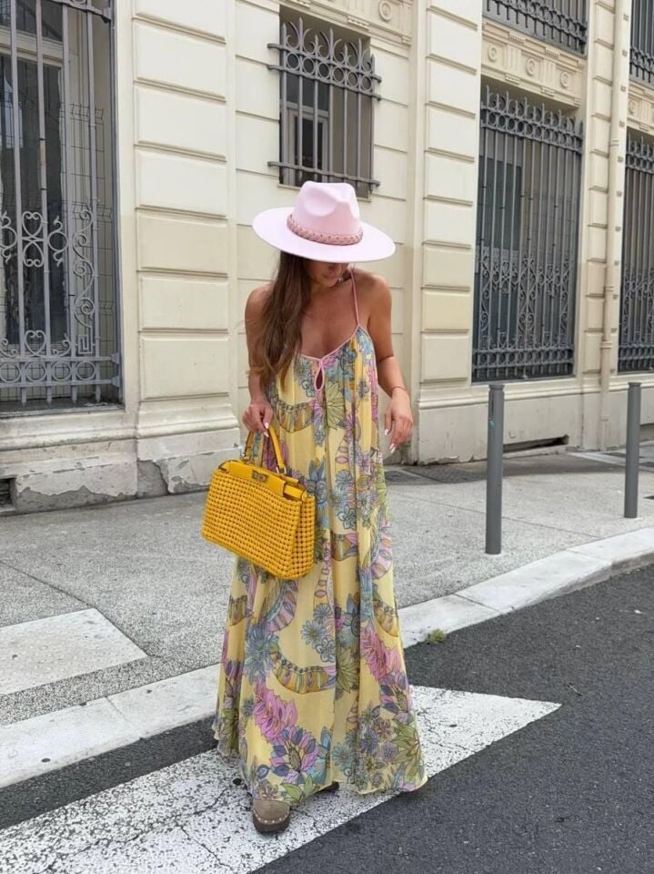 Kadın Çiçekli Elbise