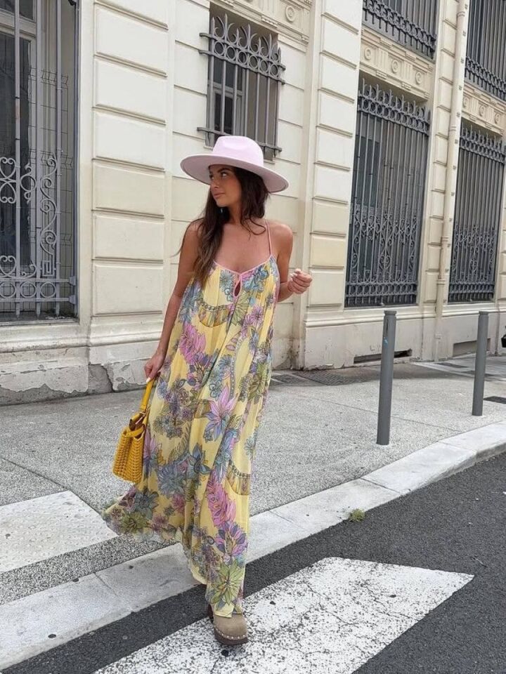 Kadın Çiçekli Elbise